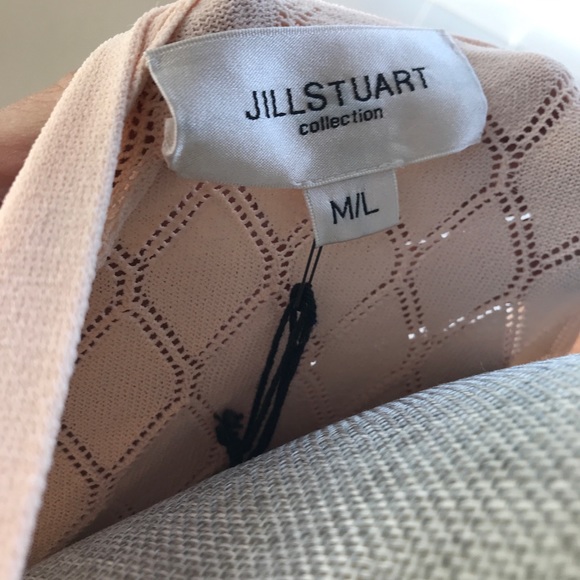 Jill Stuart Collection tunic Daria blush NEW M/L - Picture 7 of 7